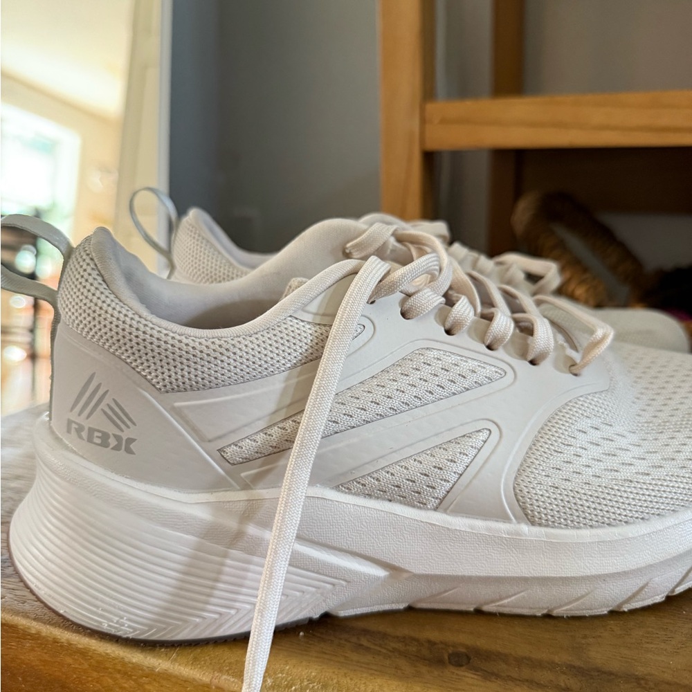 RBX Cream Mesh Sneakers